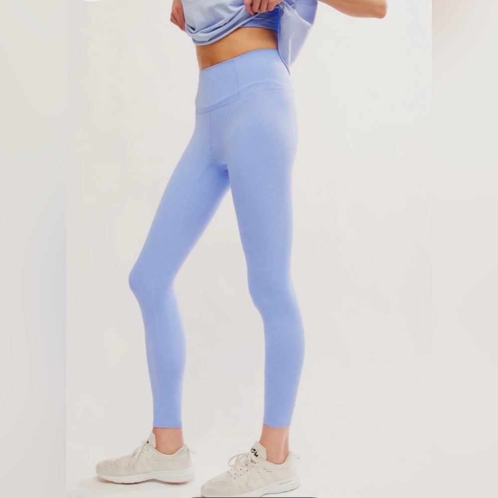 NWT Med  FREE PEOPLE BLUEBERRY HEATHER NEVER BETTER LEGGING